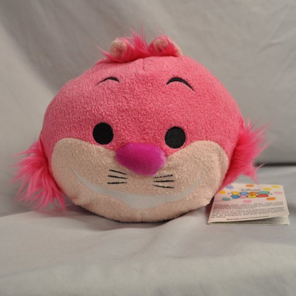 plush disney 12" cheshire cat alice tsum tsum NWT stuffed animal (494w) - Picture 2 of 10